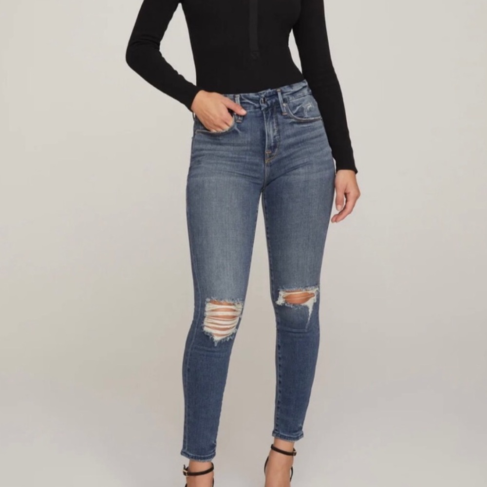 Good American good legs crop‎ size 2/26